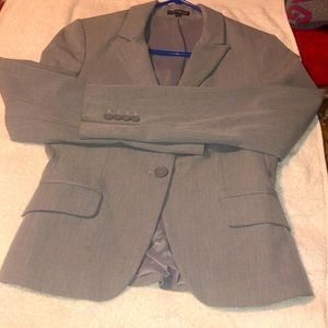 Gray woman’s suit jacket
